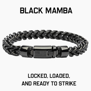 Samurai Honor-Justice & Black Mamba Bracelet Set: Helps Pair Veterans With A Service Dog Or Shelter Dog