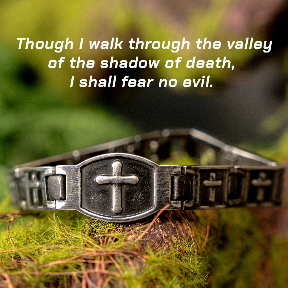 For The Fallen' Arlington Magnetic Bracelet and INRI Necklace