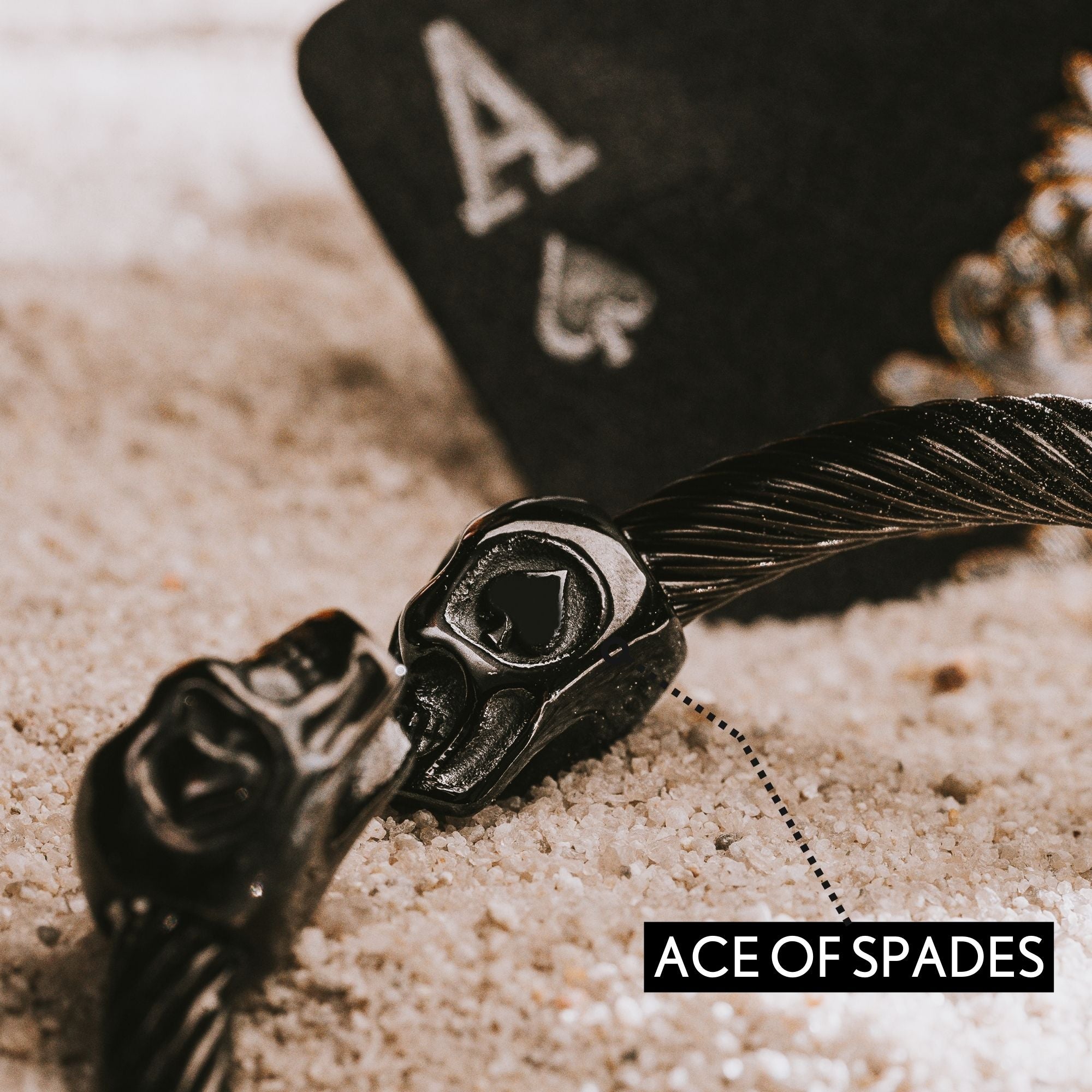 Limited Time Offer - FEAR NO EVIL- Twisted Cable Bracelet