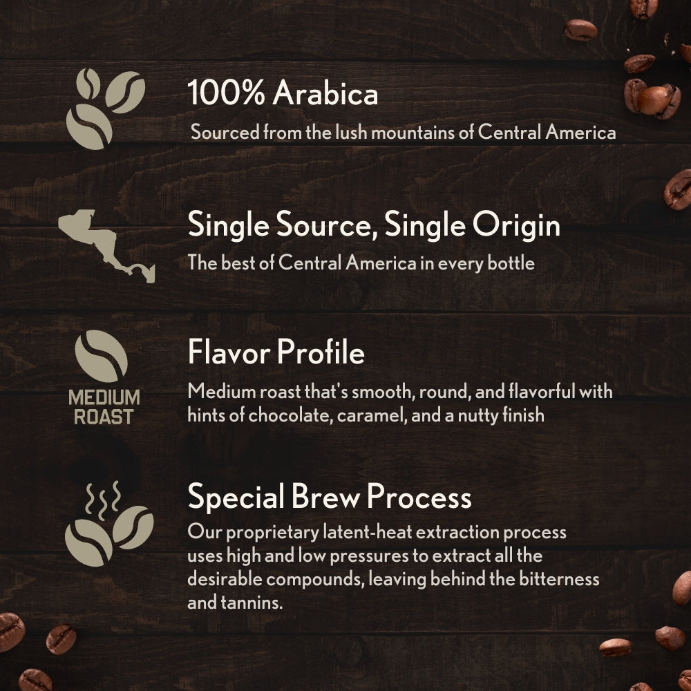 Foxhole Coffee Concentrate - Cold Brew Coffee, Perfect for Instant Iced Coffee, Cold Brewed Coffee and Hot Coffee