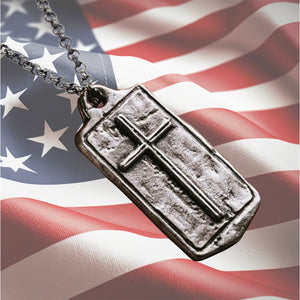 Lord’s Prayer Warrior Medallion Sterling Silver- Helps Pair Veterans With A Service Dog Or Shelter Dog