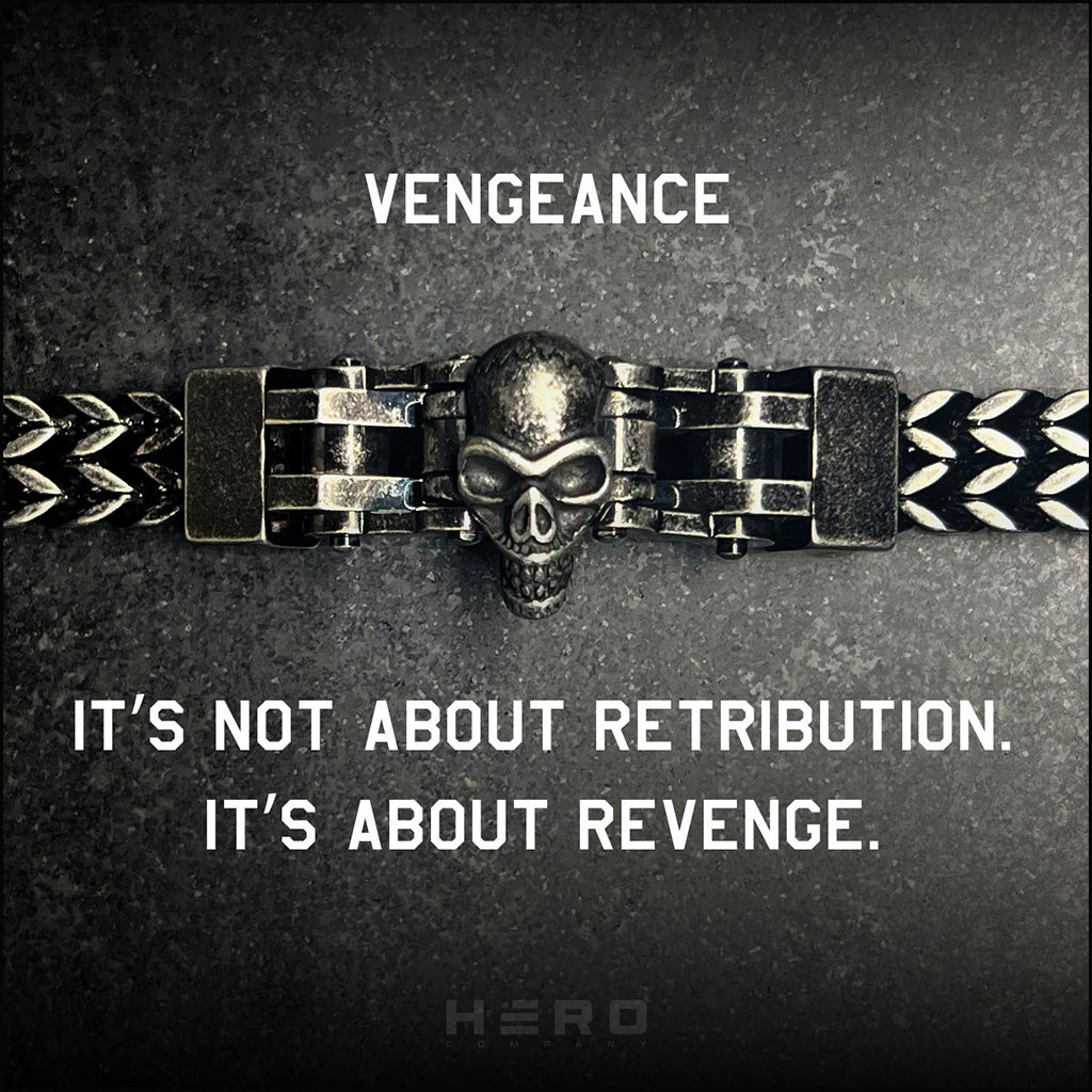 50% OFF - The Vindicta Punisher Bracelet With Purchase of Vindicta Vengeance Necklace