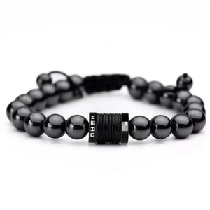 Knight's Creed BELIEVE Credo & 00 Buck Magnetic Hematite Titanium Bracelet Set: Helps Pair Veterans with Service or Shelter Dogs