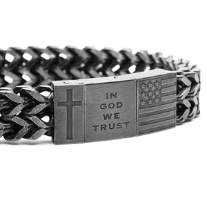 In God We Trust Bracelet: Helps Pair Veterans With A Service Dog Or Shelter Dog