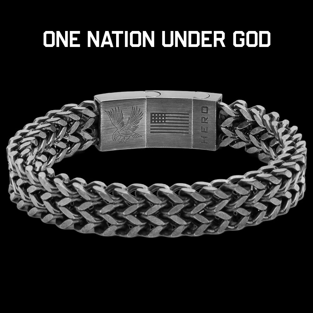 In God We Trust Bracelet: Helps Pair Veterans With A Service Dog Or Shelter Dog