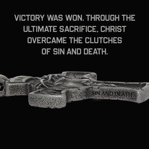 INRI Cross - Victory Over Sin & Death Necklace: Helps Pair Veterans With A Service Dog Or Shelter Dog