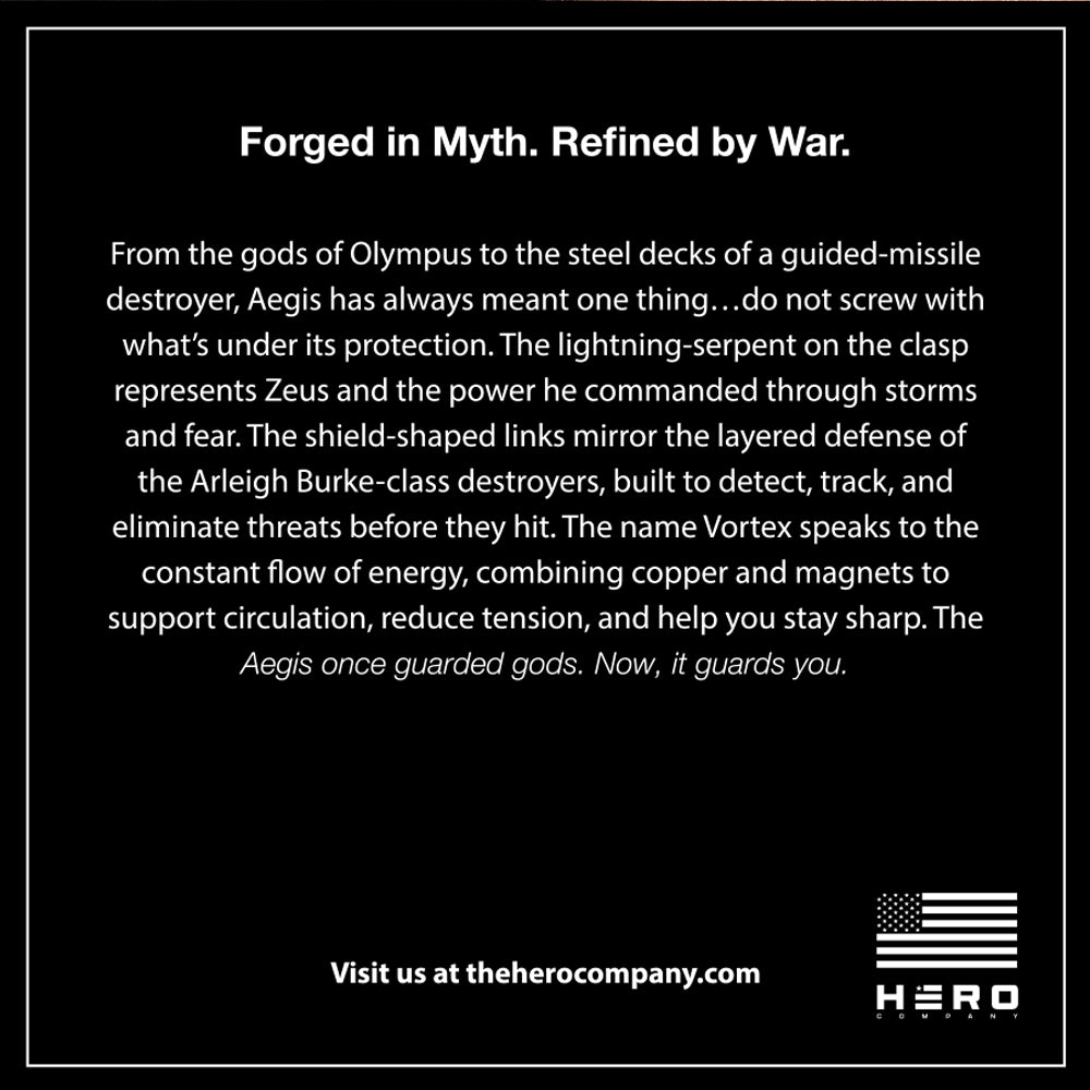 Aegis Vortex Magnetic Copper Bracelet: Helps Pair Veterans With A Service Dog Or Shelter Dog