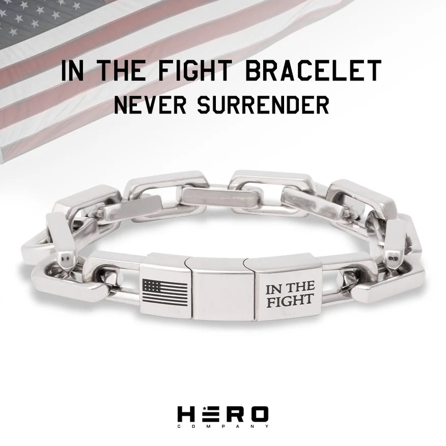 Additional 1/2" Length Extender Link for In The Fight-Never Surrender Bracelet