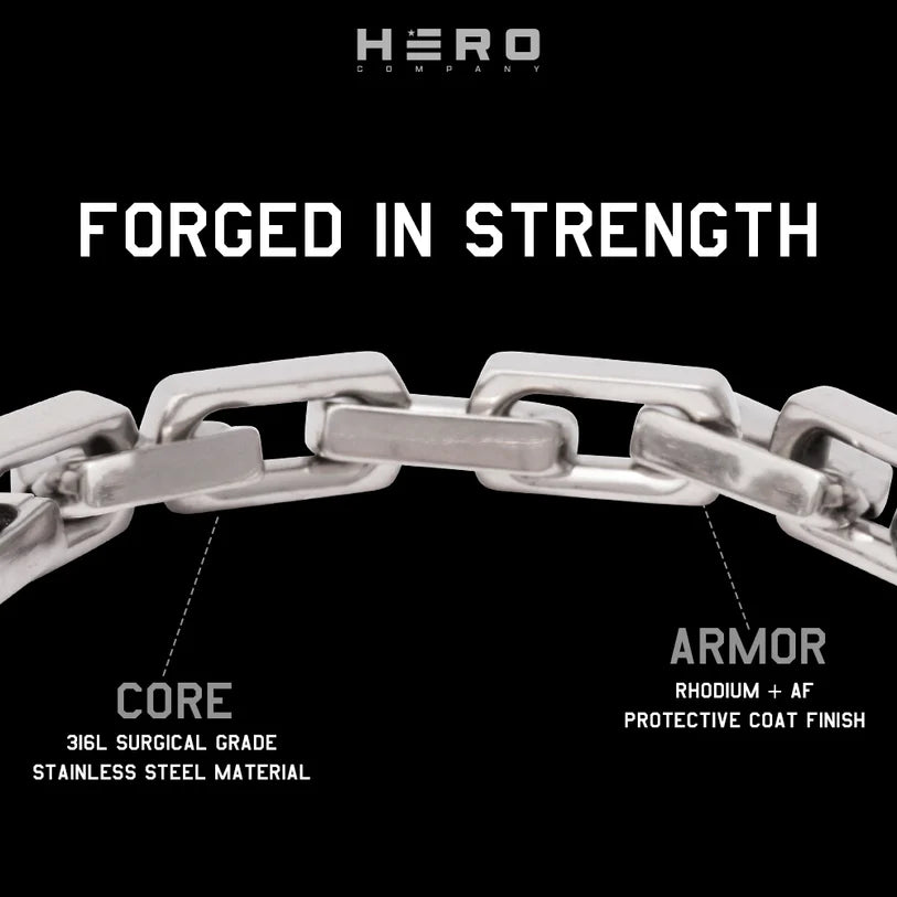 In The Fight-Never Surrender Necklace - Helps Pair Veterans With A Service Dog Or Shelter Dog