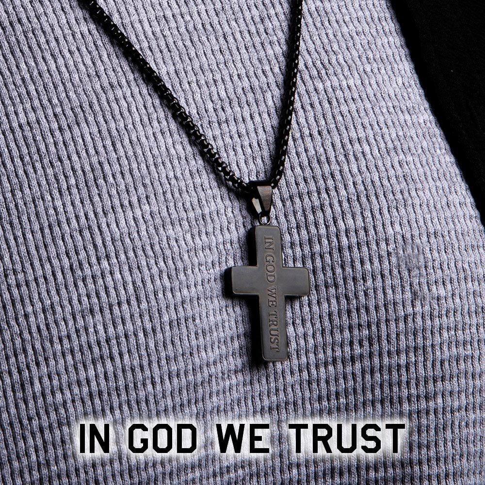 50% OFF - Valor Cross Magnetic Bracelet With Purchase of In God We Trust - American Flag Cross Necklace