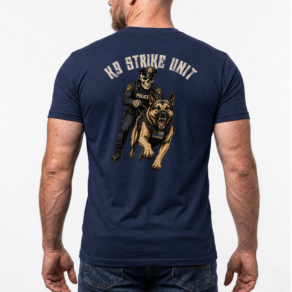 K9 Strike Unit Navy Tee
