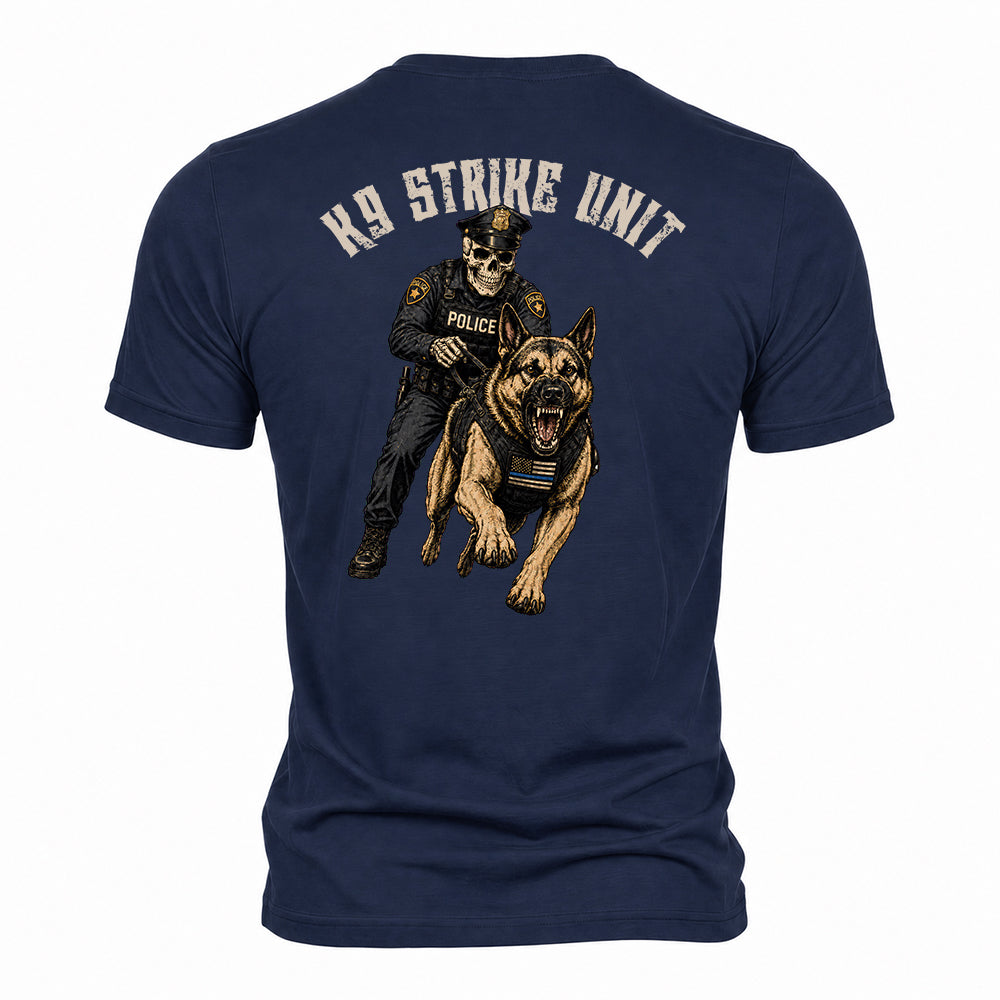 K9 Strike Unit Navy Tee