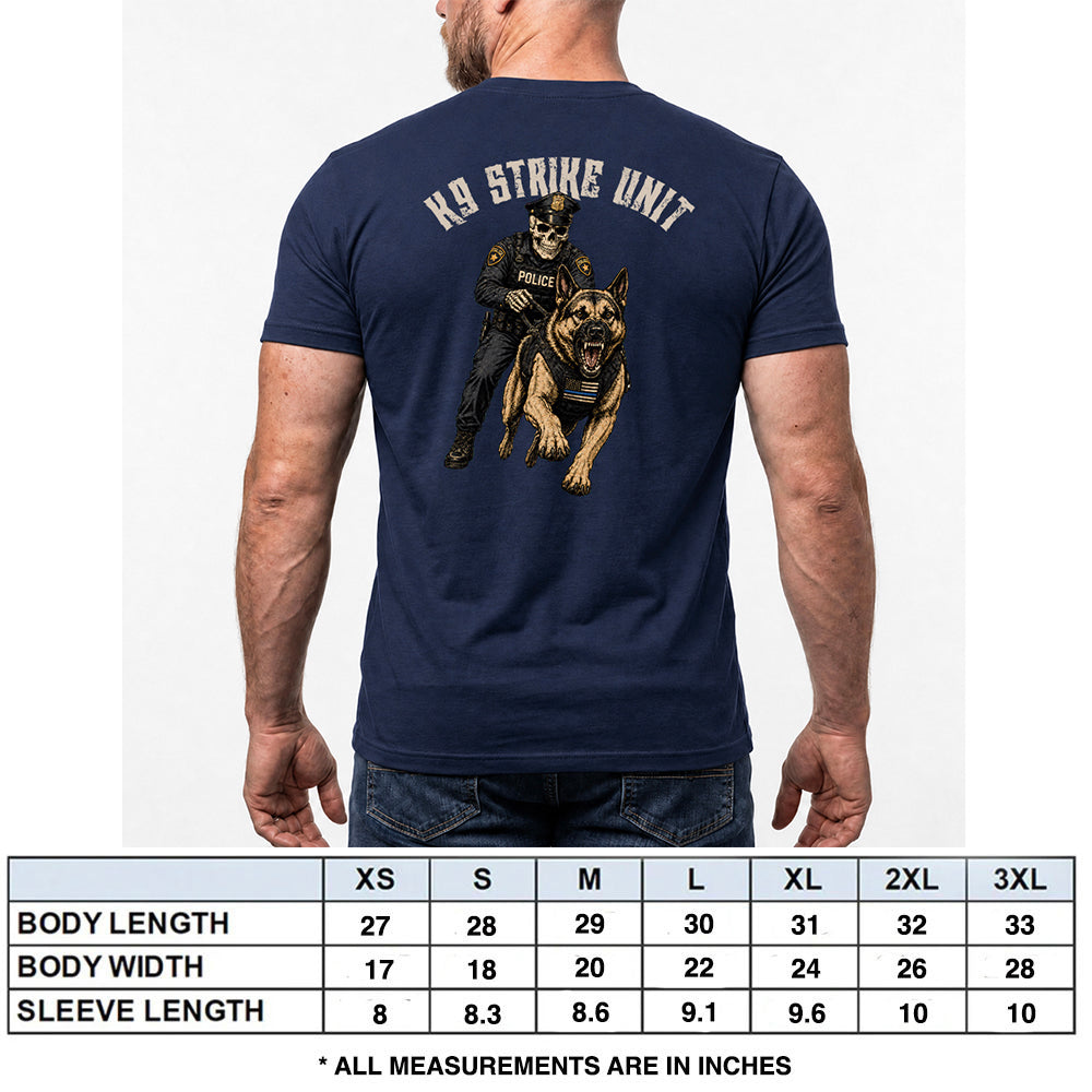 K9 Strike Unit Navy Tee