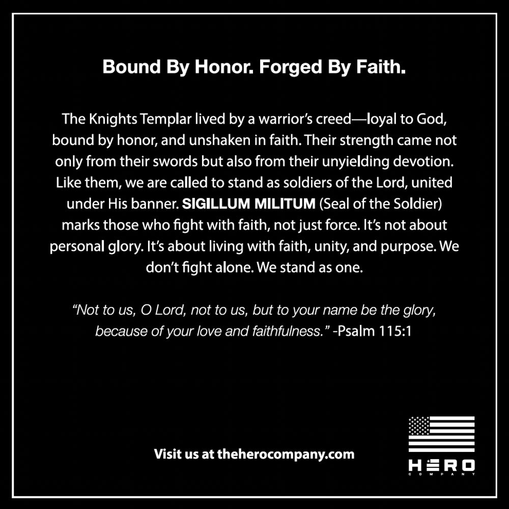 Knights Templar Fidelis Warrior Cuban Link Bracelet: Helps Pair Veterans With A Service Dog Or Shelter Dog