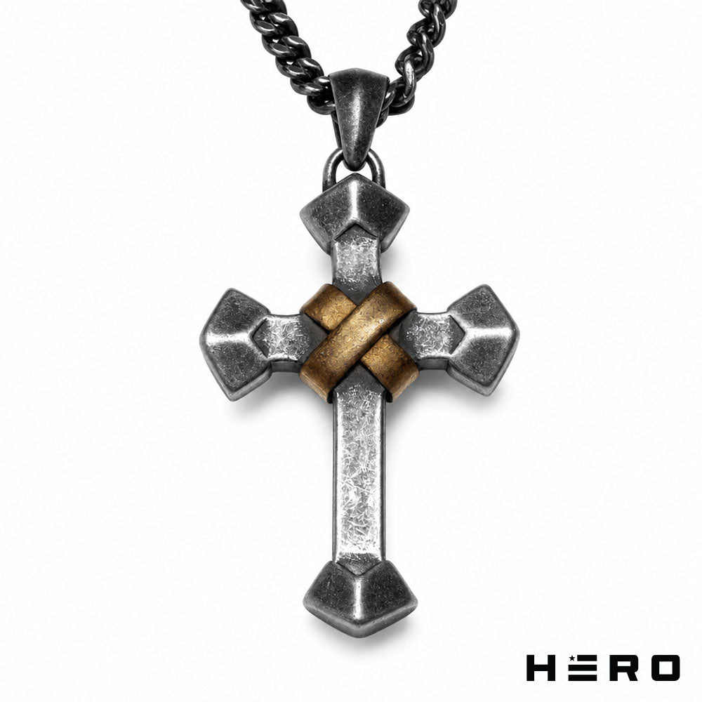 John 3:16 Eternal Life Cross Necklace