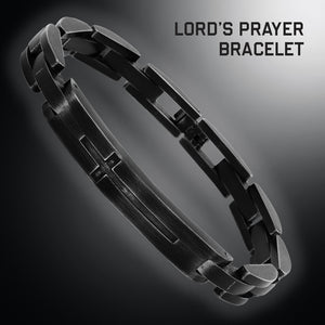 Special Offer! Lord's Prayer Bracelet (Size M-L or L-XL) - Helps Pair Veterans With A Service Dog Or Shelter Dog