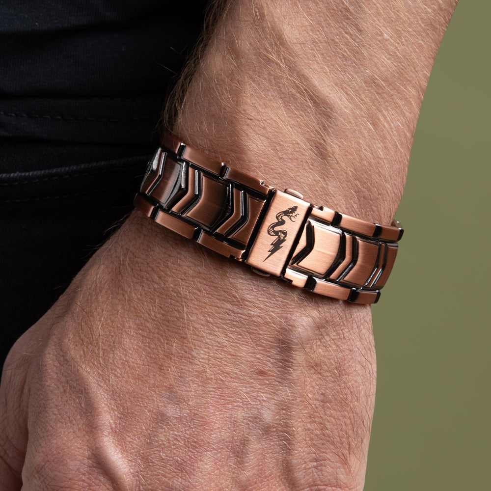 Lost Dutchman's Gold Titanium Magnetic Bracelet: Helps Pair