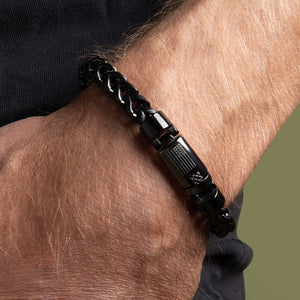 Black Mamba Bracelet: Helps Pair Veterans With A Service Dog Or Shelter Dog