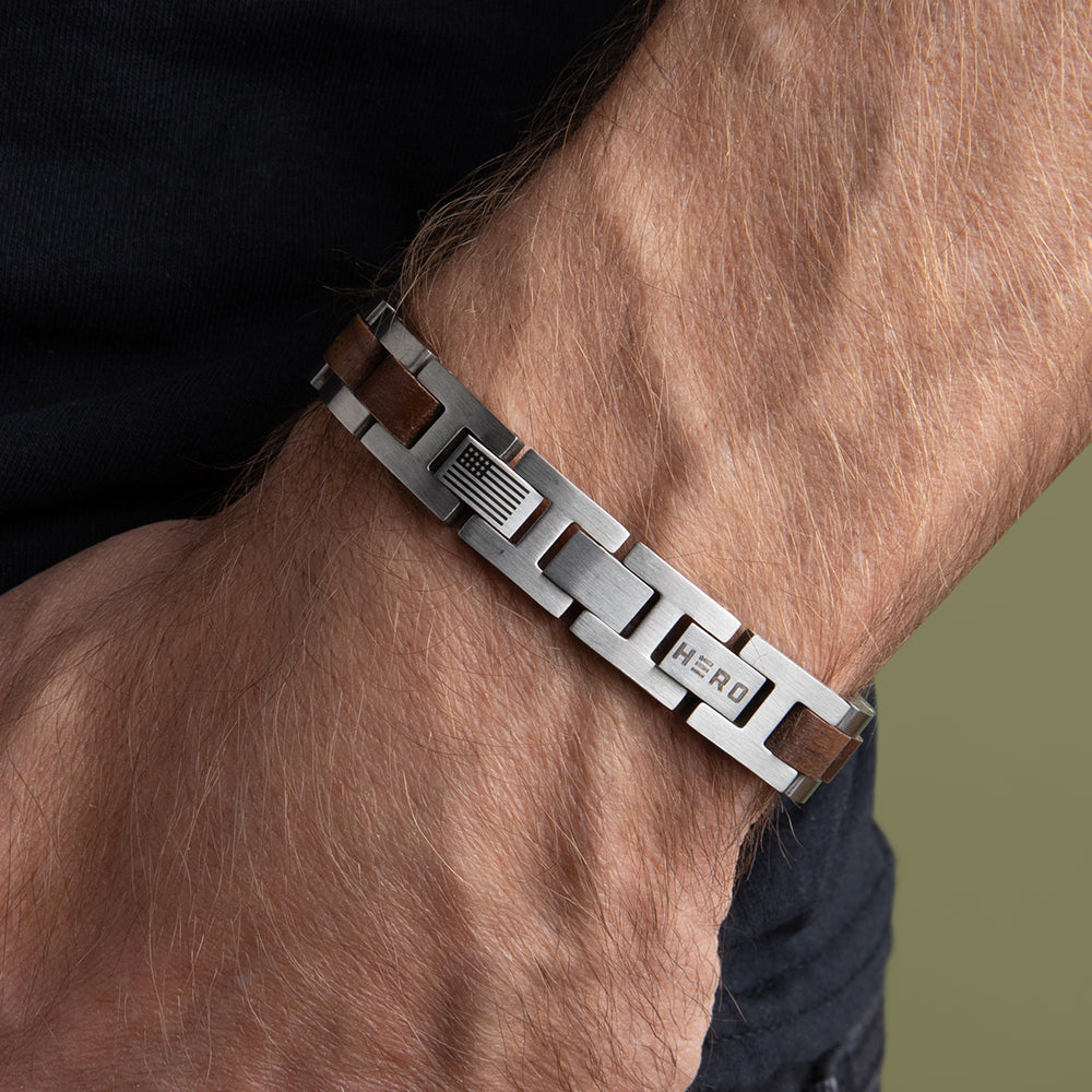 Bowie Frontiersman Bracelet - Helps Pair Veterans With A Service Dog Or Shelter Dog