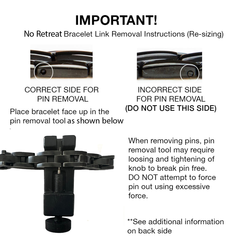 Sherman Tank Track Titanium Magnetic Bracelet : Helps Pair