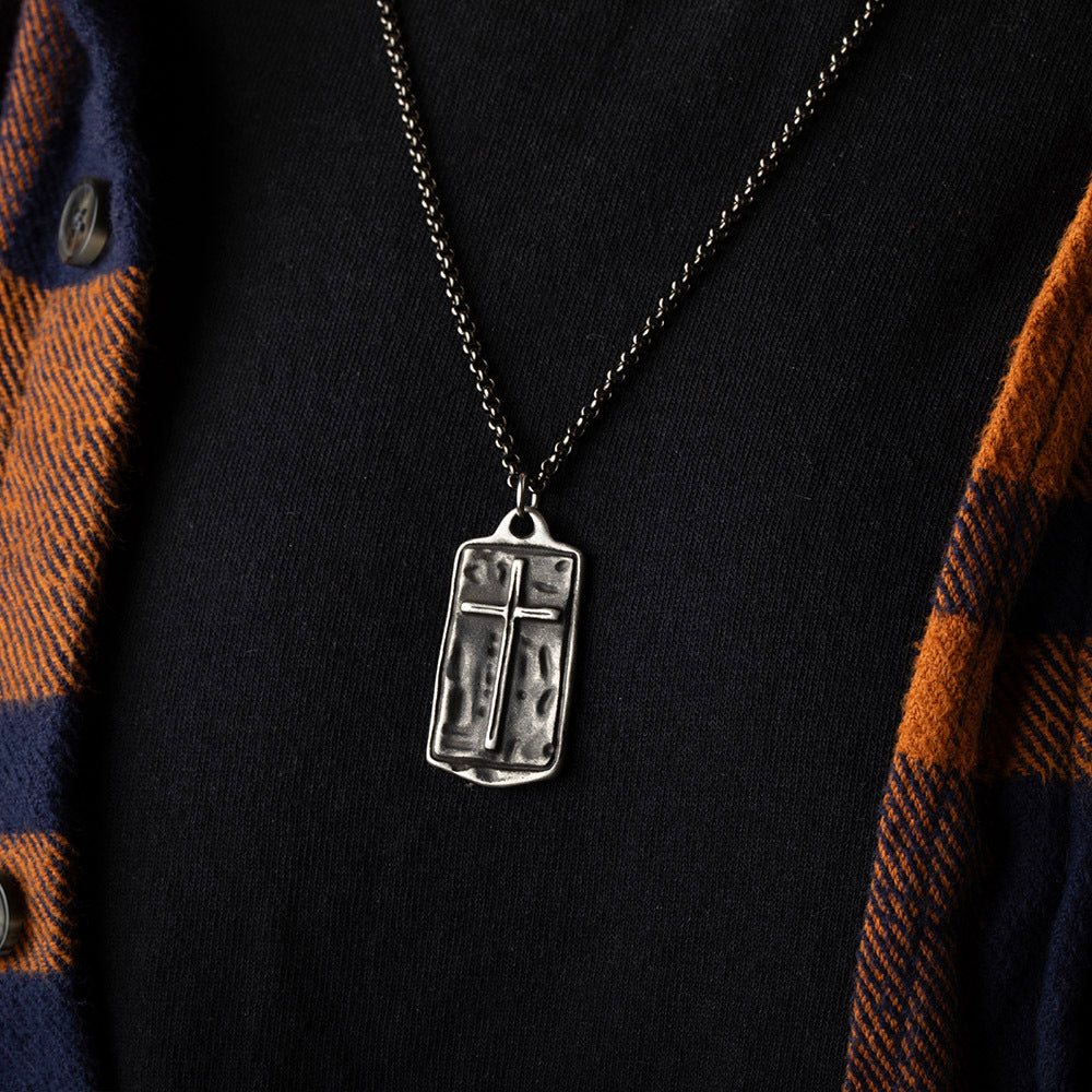 Lords Prayer Necklace - Helps Pair Veterans With A Service Dog Or Shelter Dog