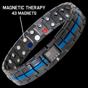 These Colors Don't Run Titanium Magnetic Bracelet & Adjustment tool: Helps Pair Veterans With A Service Dog Or Shelter Dog