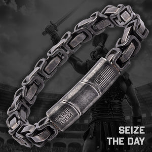 Carpe Diem Seize The Day Bracelet: Helps Pair Veterans With A Service Dog or Shelter Dog