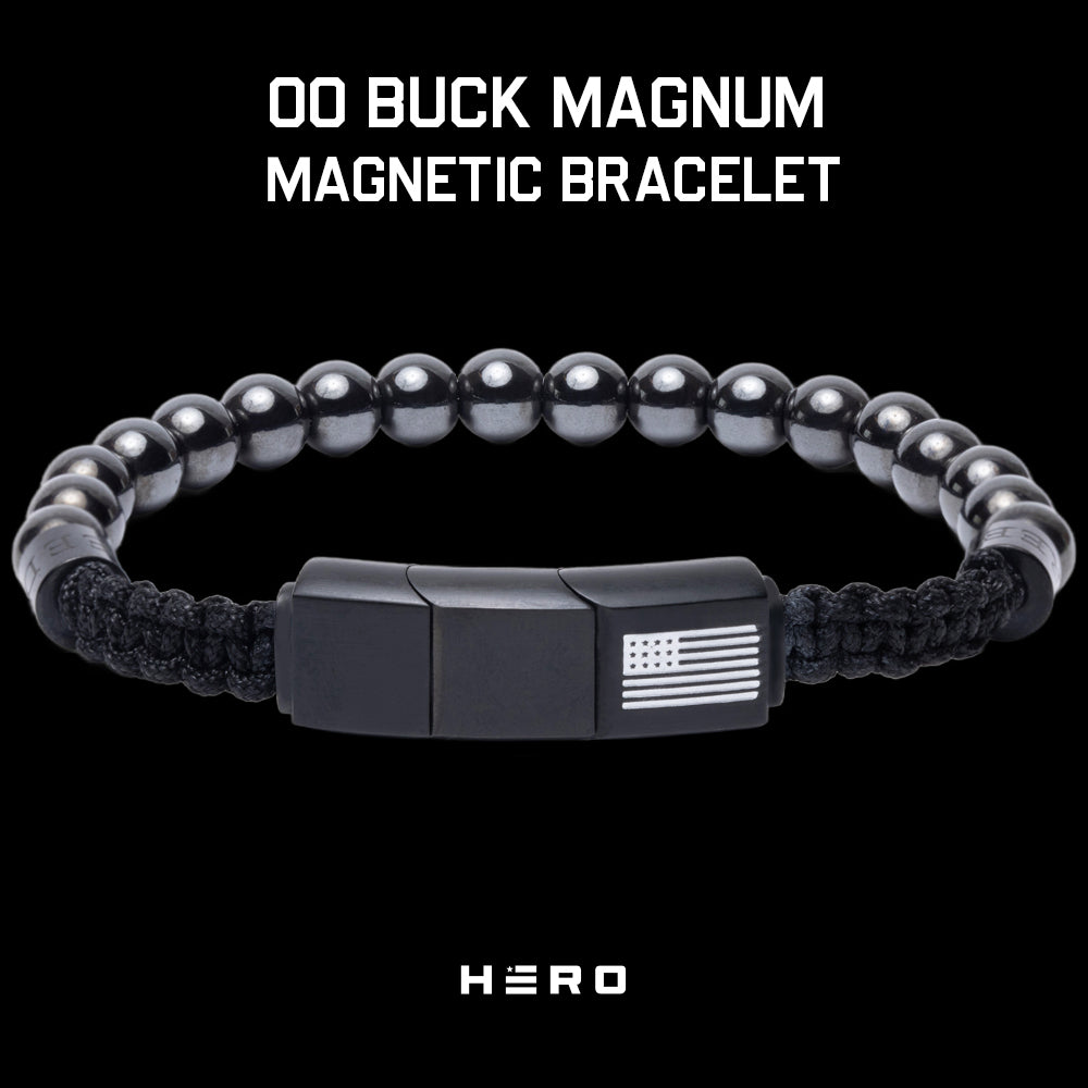00 Buck Magnum Titanium Magnetic Bracelet : Helps Pair Veterans With A Service Dog Or Shelter Dog