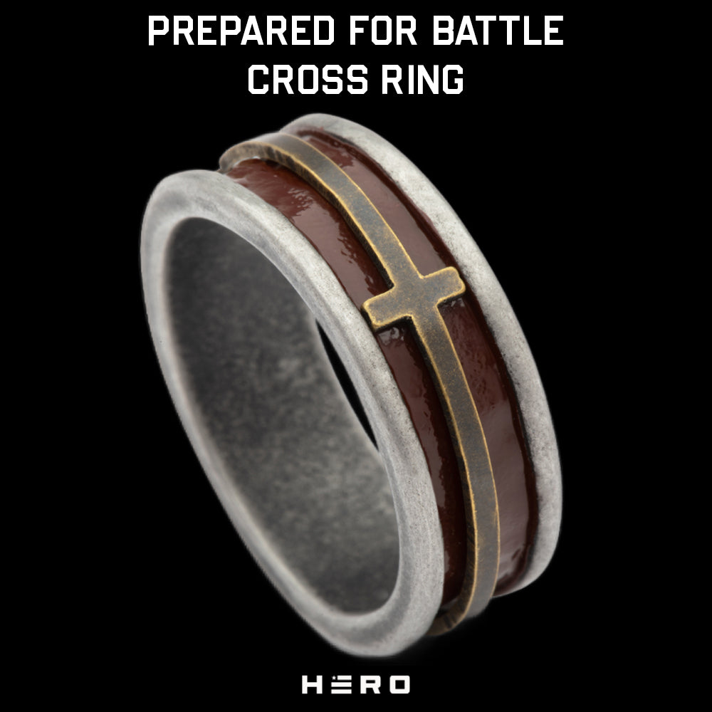 The Hero Company&#39;s Prepared for Battle Cross Ring : Helps Pair Veterans With A Service Dog Or Shelter Dog