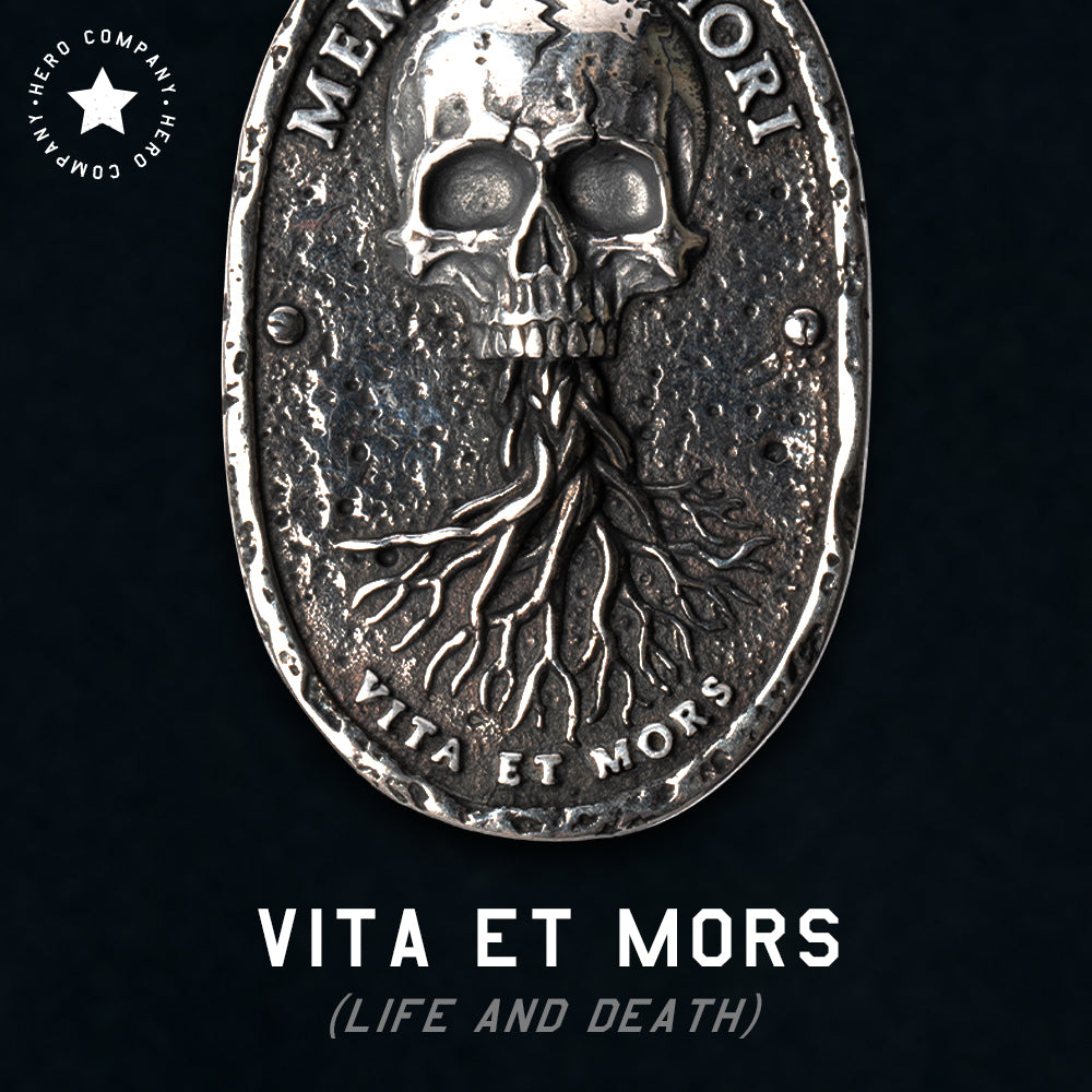 Memento Mori Vita Et Mors Necklace: Helps Pair Veterans With A Service Dog Or Shelter Dog