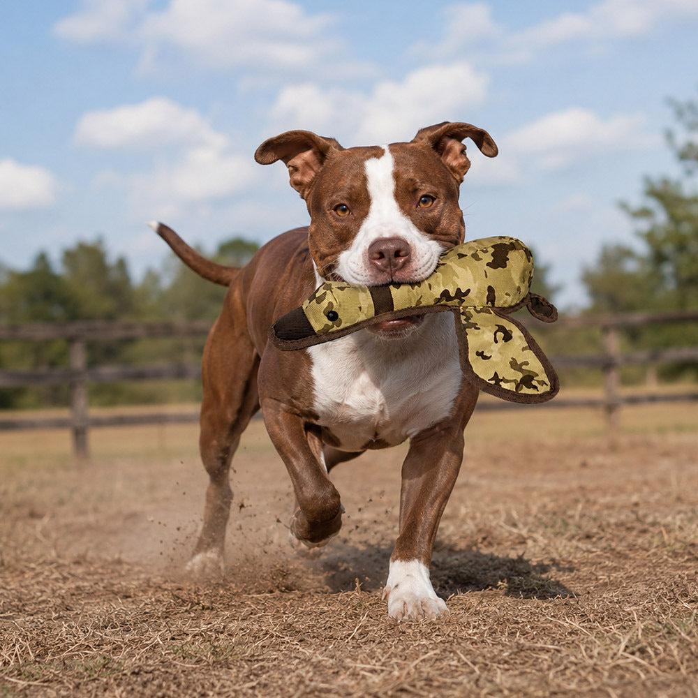 Hunter Mallard Duck - Durable MIL-TOUGH Camo Dog Toy