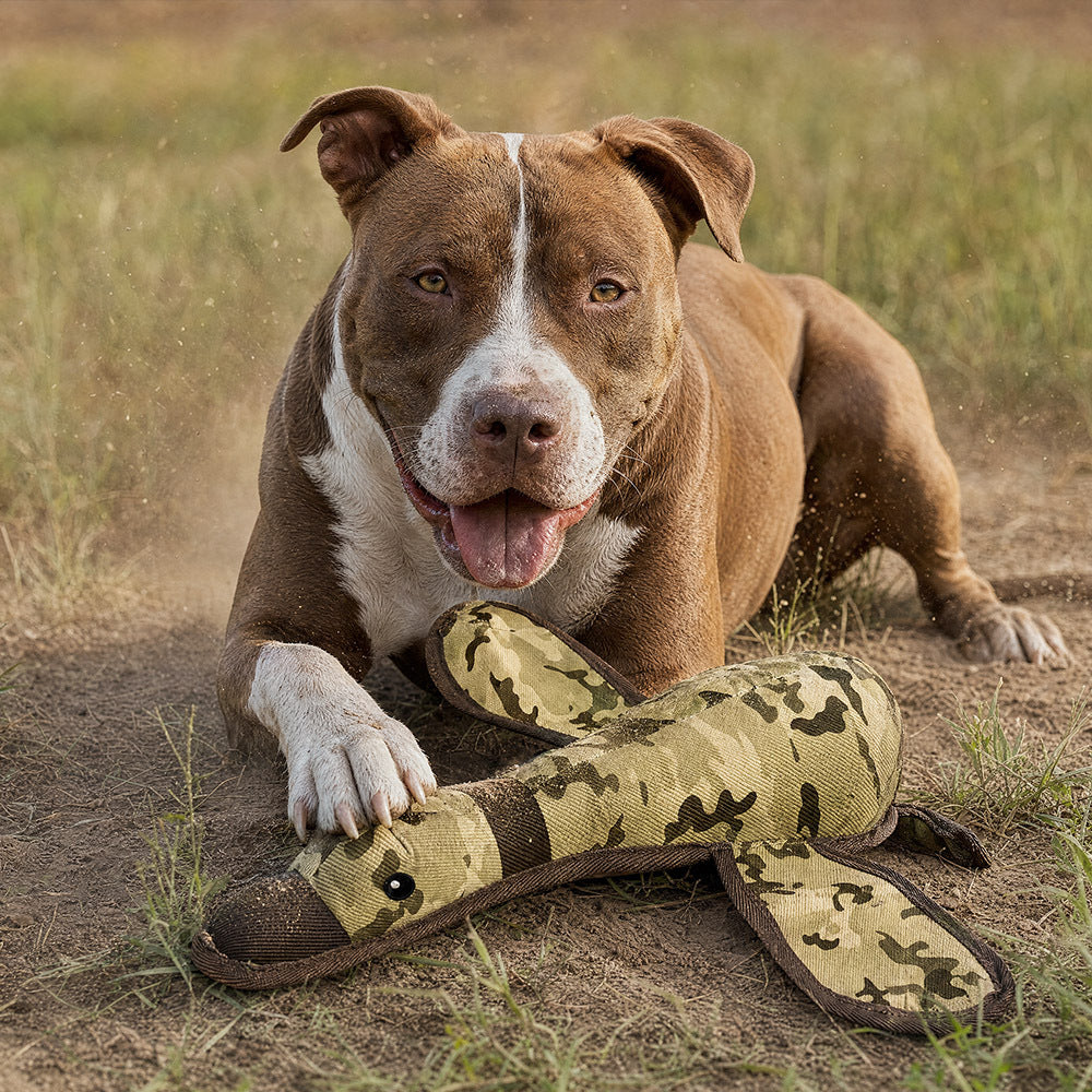 Hunter Mallard Duck - Durable MIL-TOUGH Camo Dog Toy