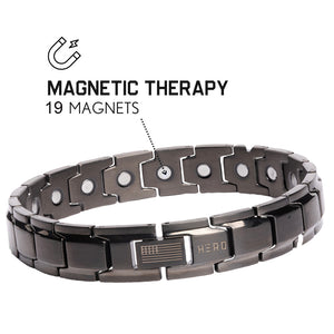 Body Armor Titanium Magnetic Bracelet: Helps Pair Veterans With A Service Dog Or Shelter Dog