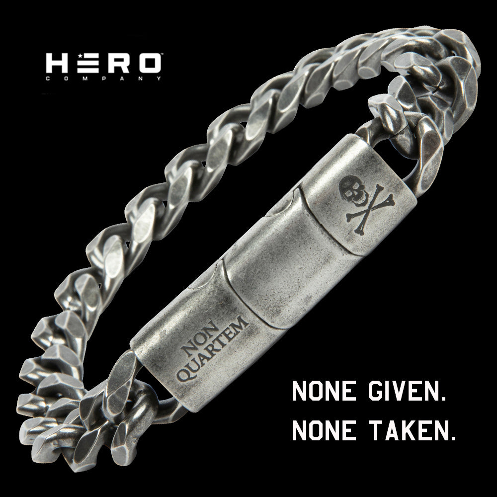 No Quarter – None Given, None Taken Bracelet – Helps Pair Veterans Wit ...