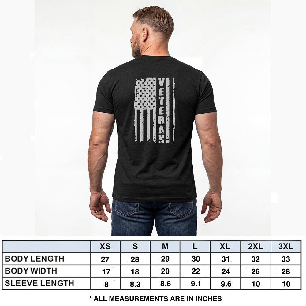 Veteran Pride Black Tee