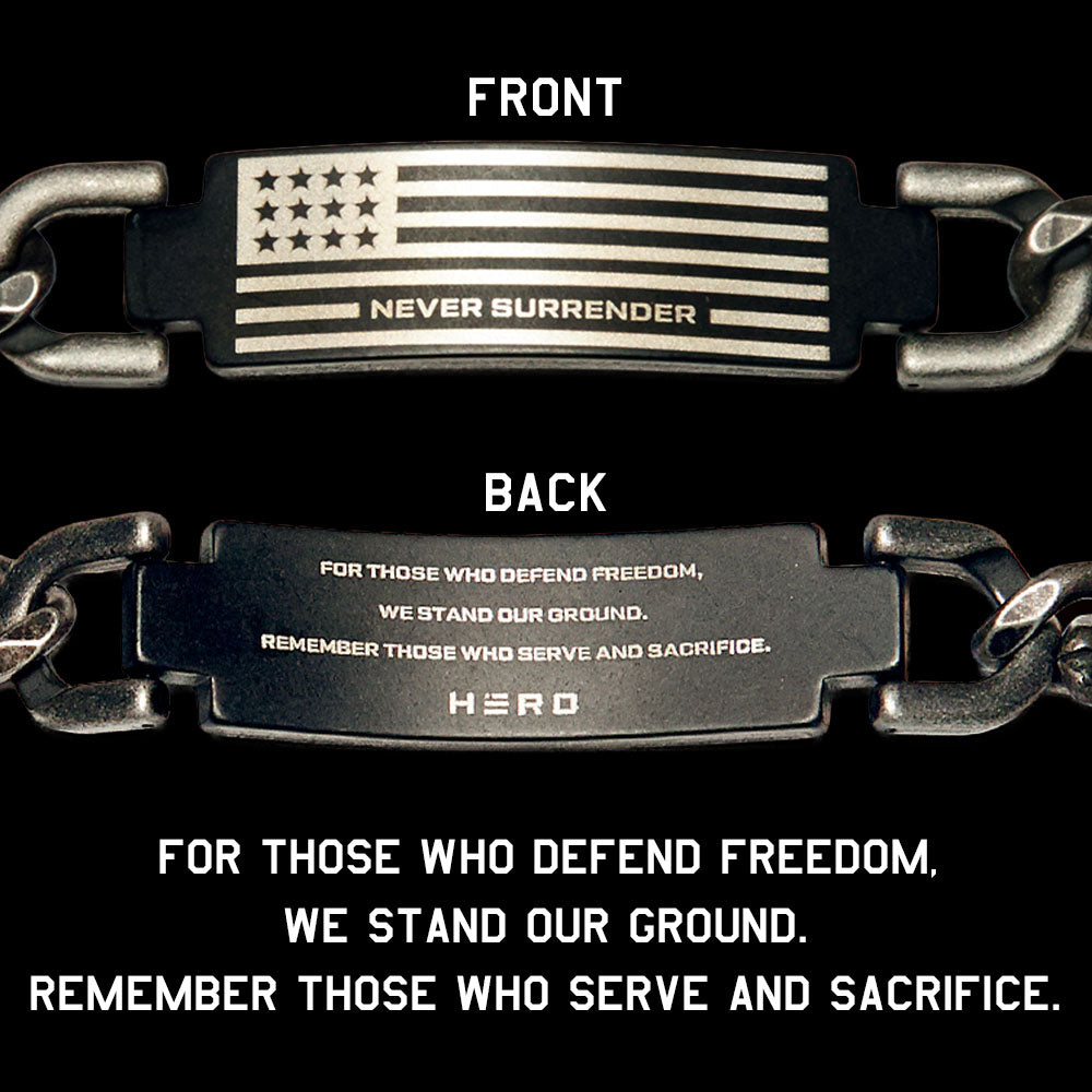 Never Surrender - Defenders of Freedom Bracelet