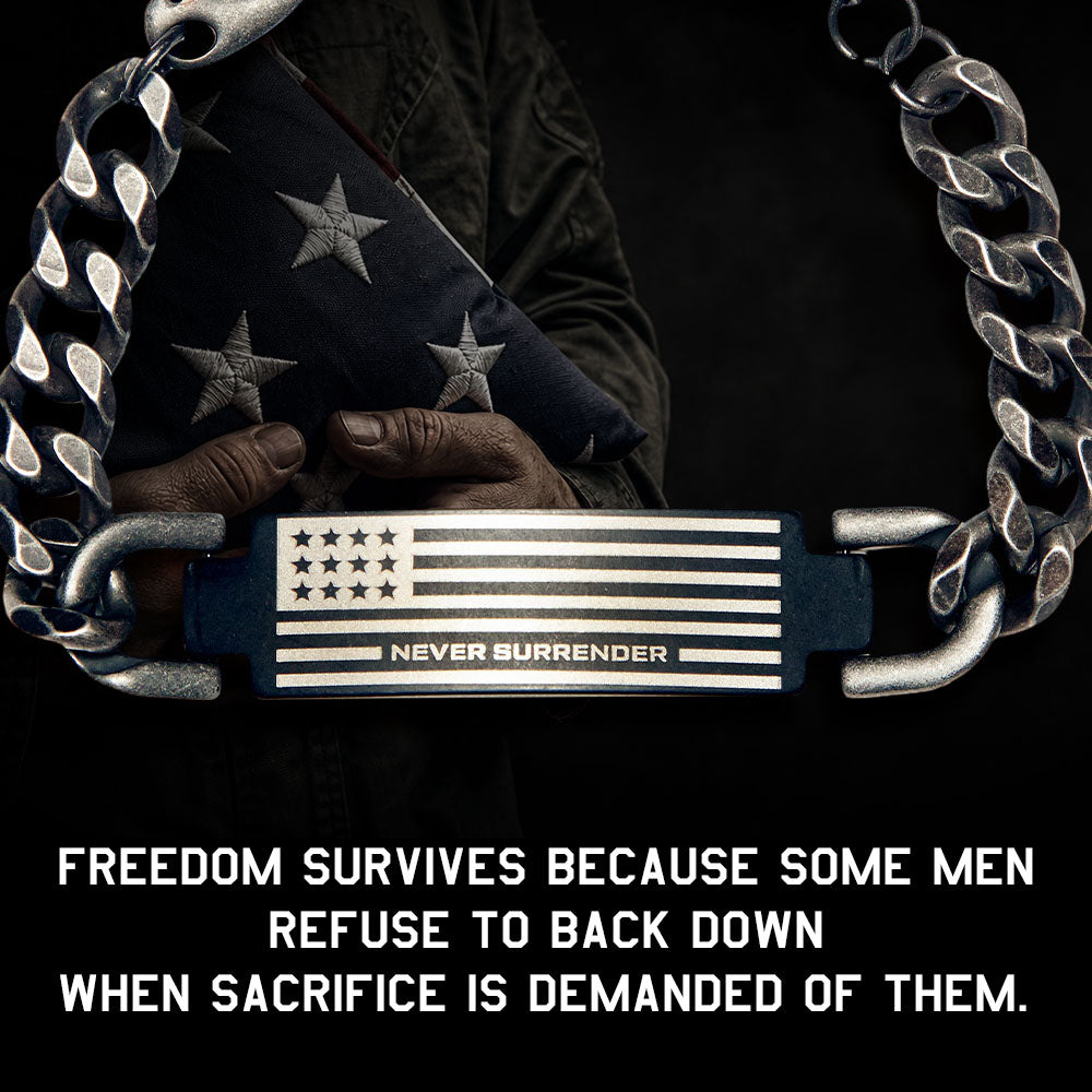 Never Surrender - Defenders of Freedom Bracelet