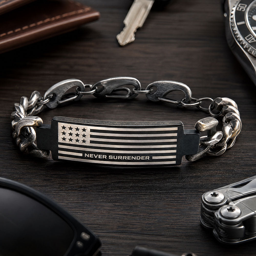 Never Surrender - Defenders of Freedom Bracelet