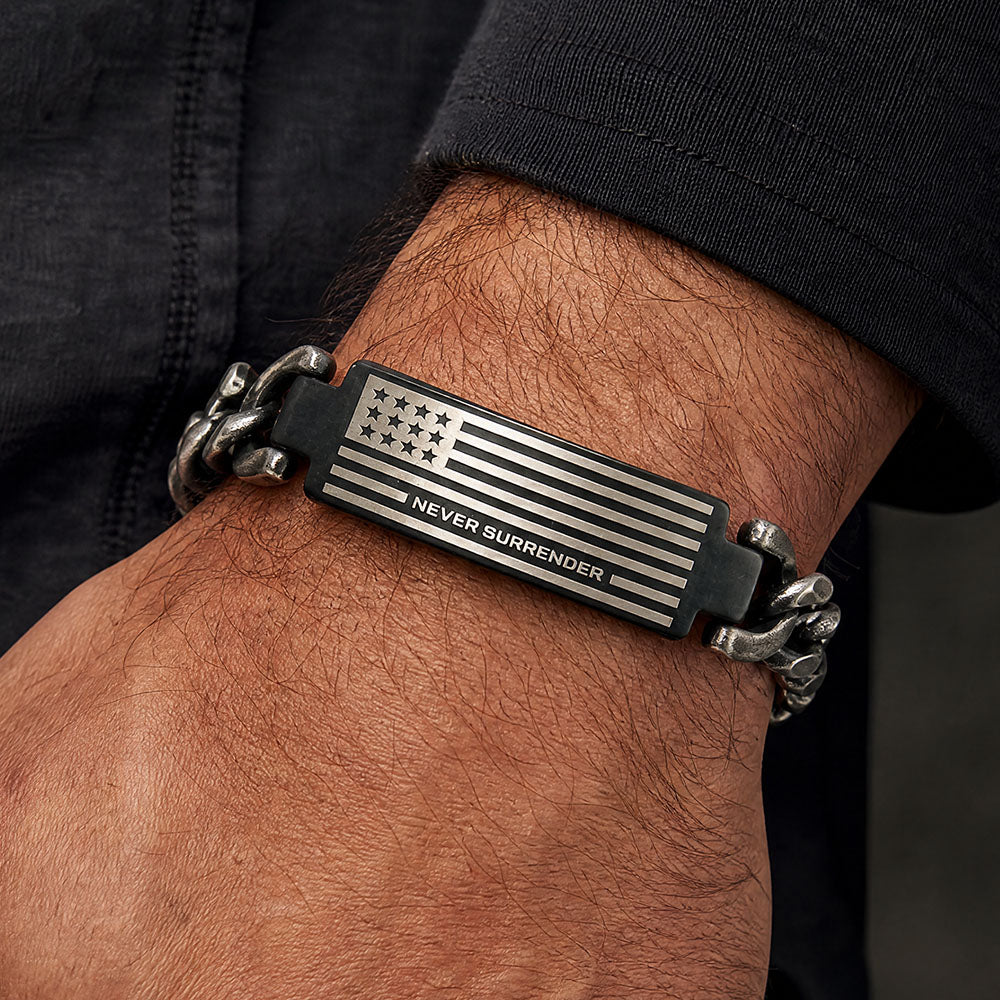 Never Surrender - Defenders of Freedom Bracelet