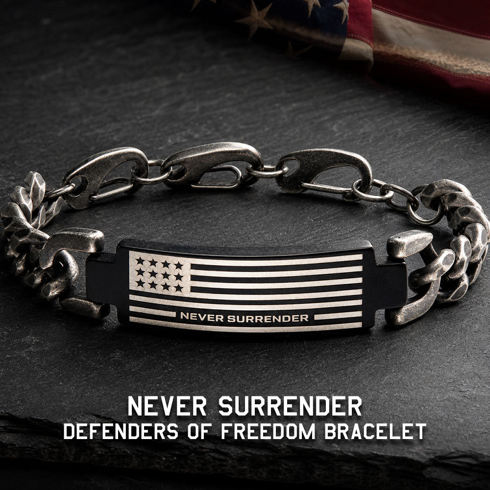 Never Surrender - Defenders of Freedom Bracelet