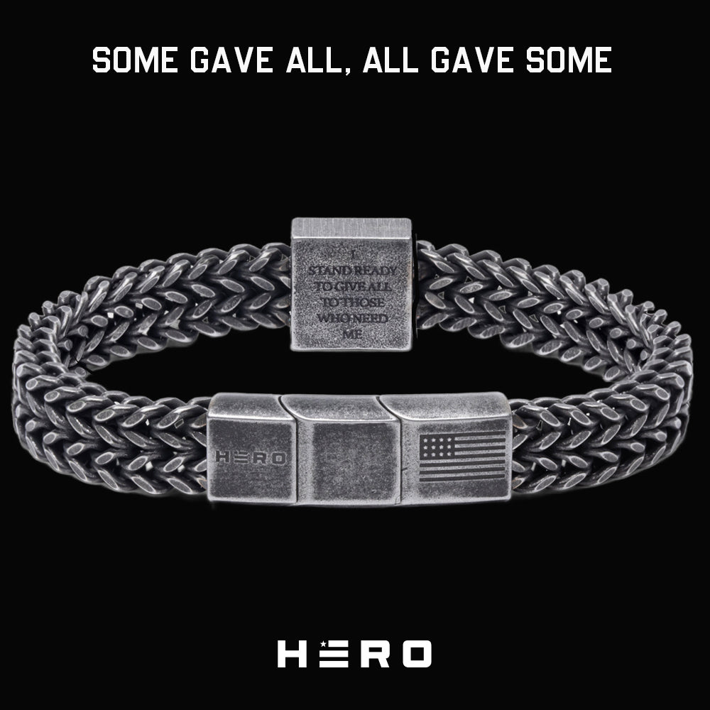 The Guardian’s Oath Cross Link Bracelet: Helps Pair Veterans With A Service Dog Or Shelter Dog