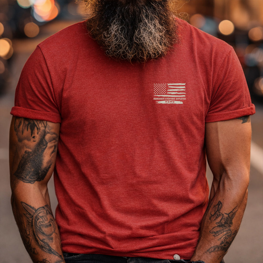 R.E.D. Friday - Honor Those Deployed Red Tee