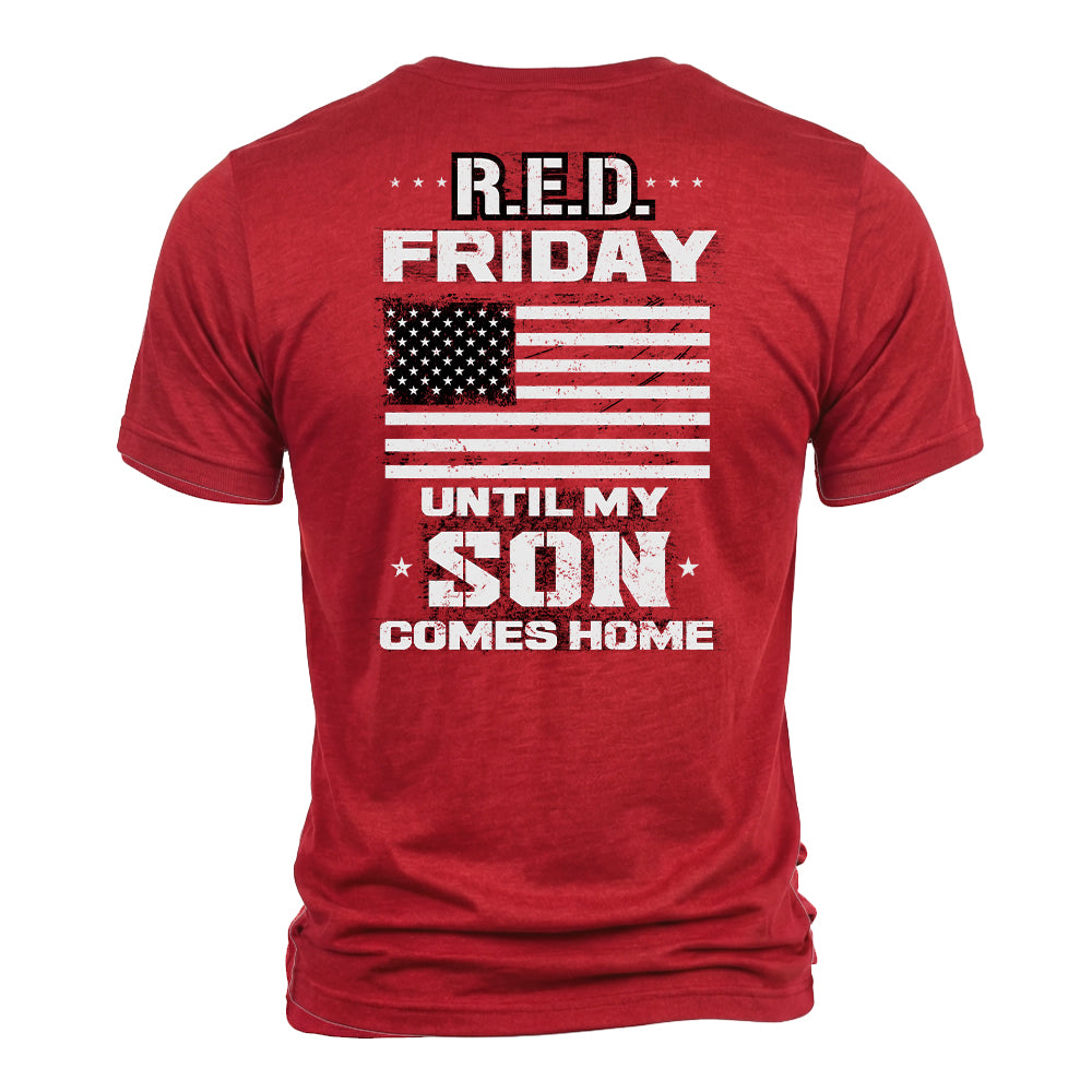 Red Friday Until My Son Comes Home Red Tee