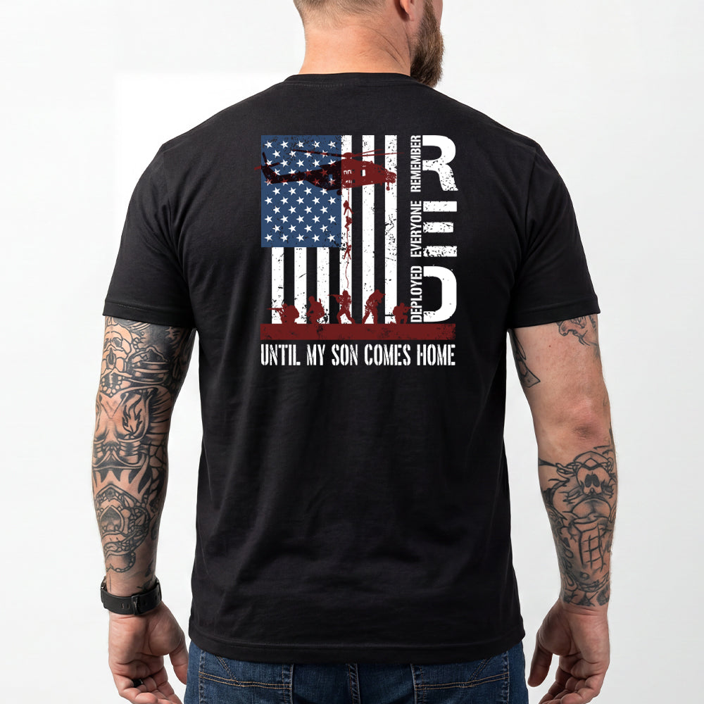 Until My Son Comes Home Black Tee