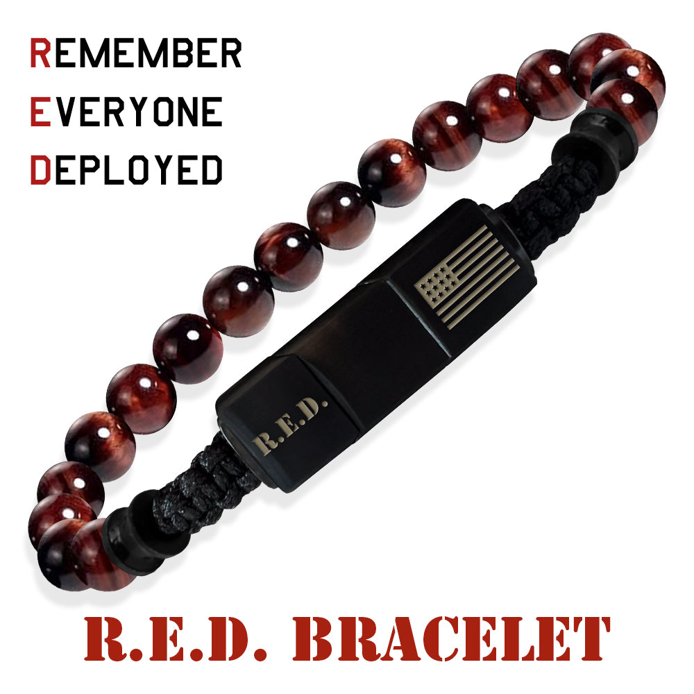 Additional 1/2" Length Extender Link for R.E.D. Tiger's Eye Never Forget Bracelet