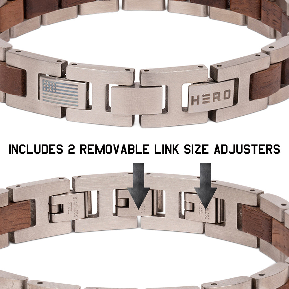 Bowie Frontiersman Bracelet - Helps Pair Veterans With A Service Dog Or Shelter Dog