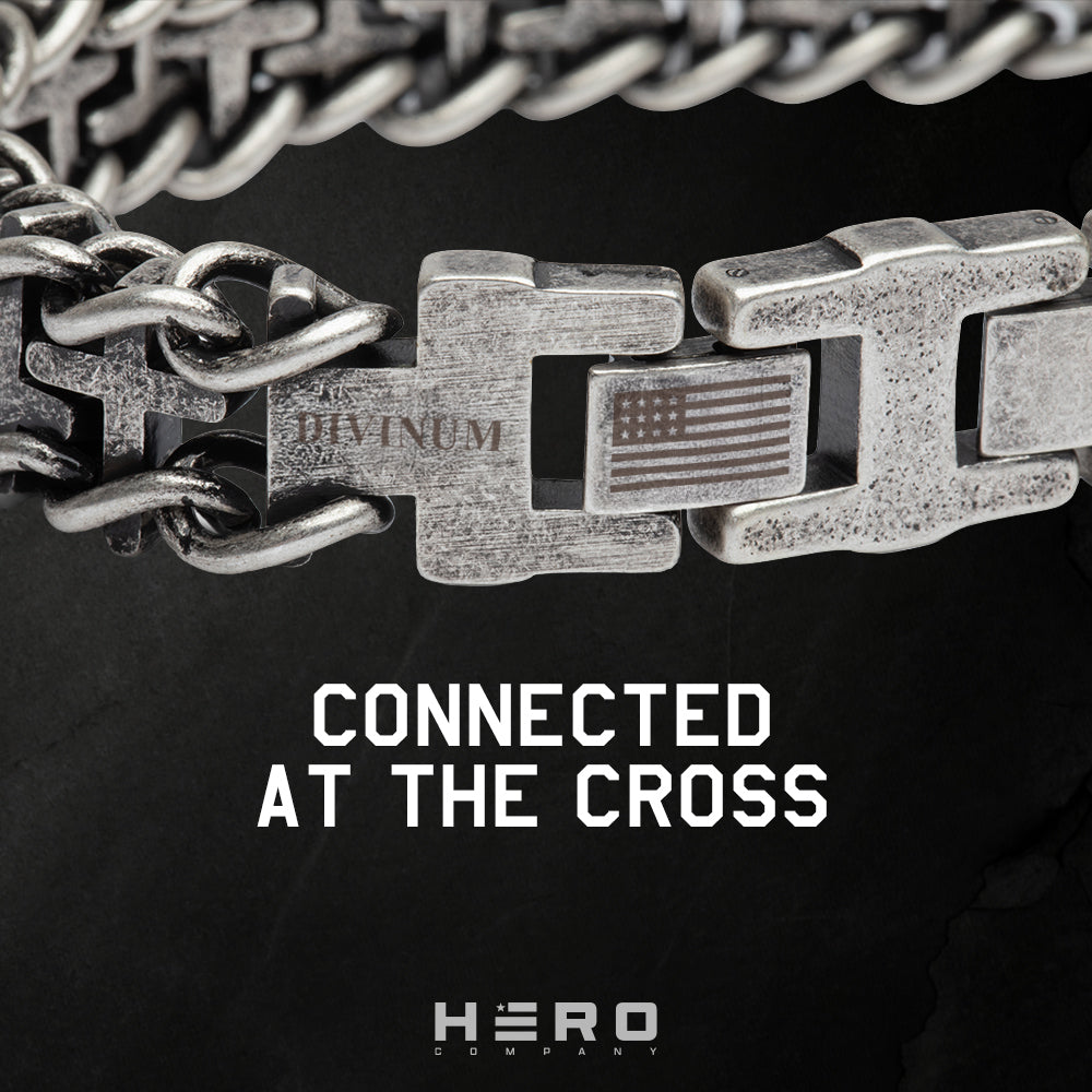 50% OFF - Connected At The Cross Bracelet With Purchase of The Lord’s Prayer Crown of Thorns Necklace