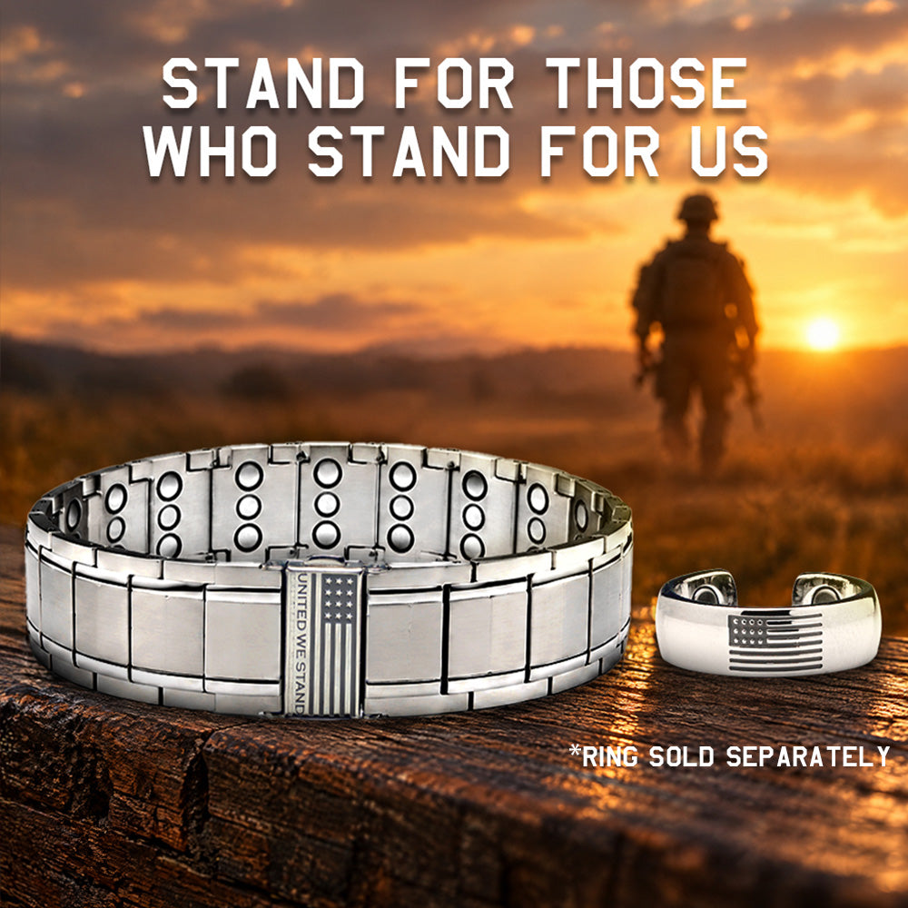 United We Stand Magnetic Bracelet