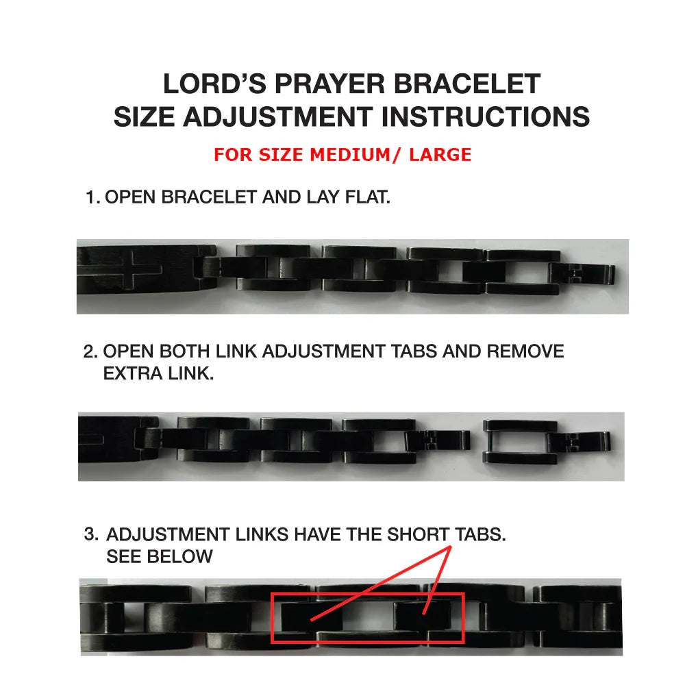 Lord's Prayer Bracelet: Helps Pair Veterans With A Service Dog Or Shelter Dog- Faire