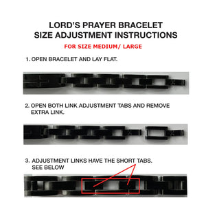 Lord's Prayer Bracelet: Helps Pair Veterans With A Service Dog Or Shelter Dog- Faire